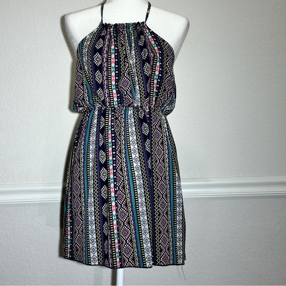 Halter Bohemian Dress Size Large - Picture 3 of 4